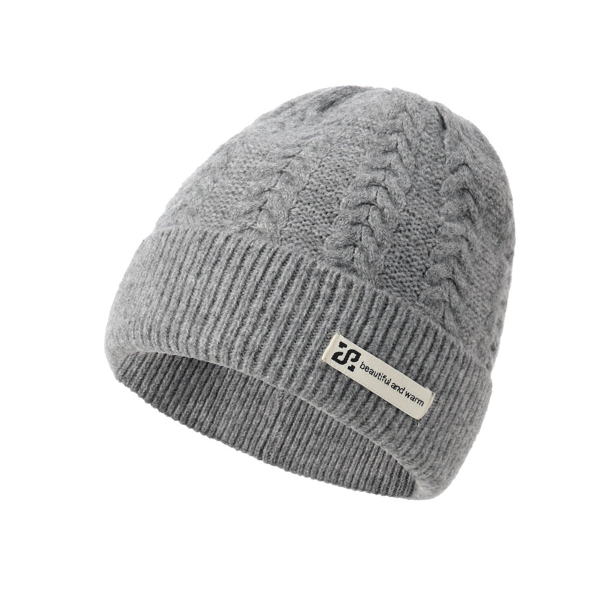 Winter Cable-Knit Warm Beanie - Image 2