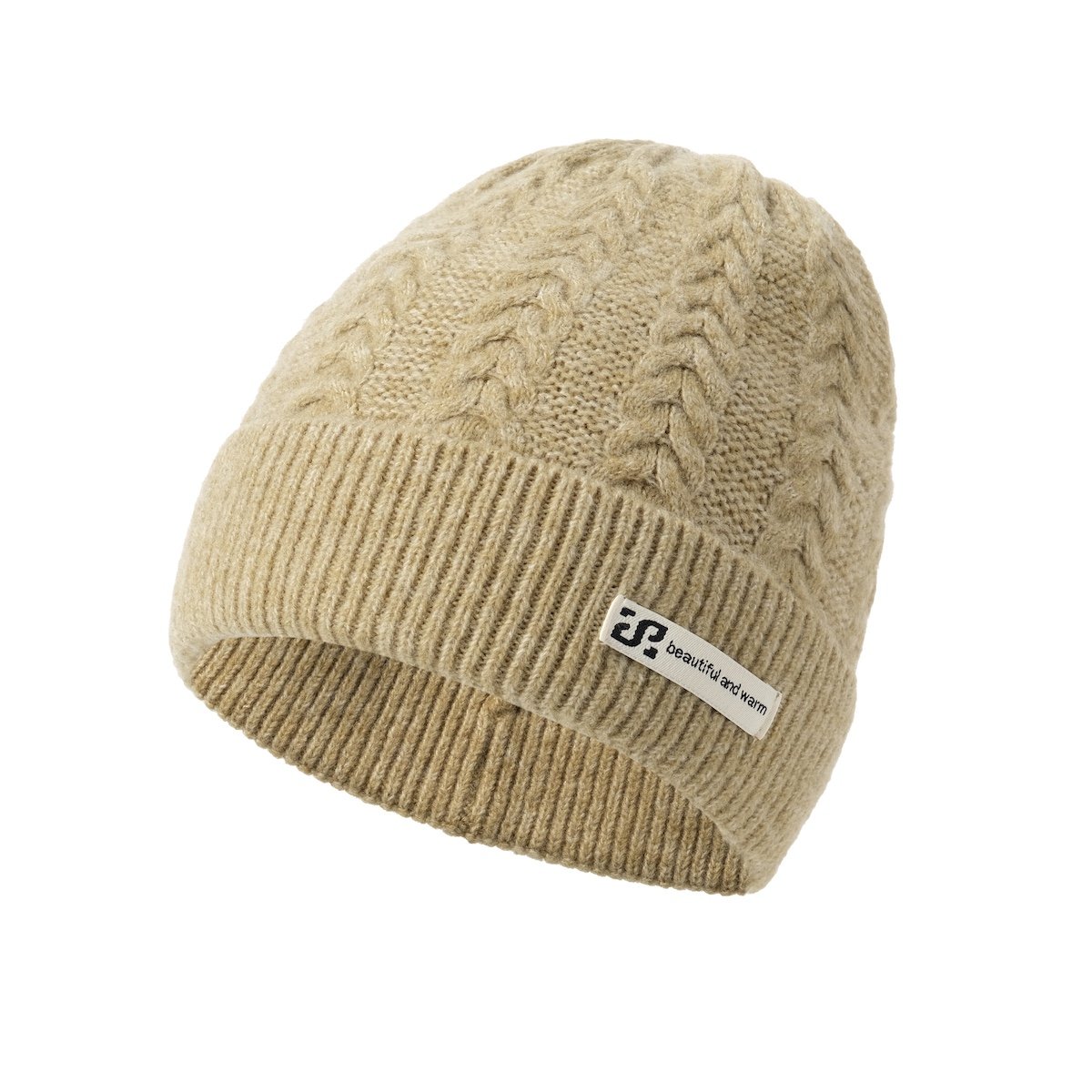 Winter Cable-Knit Warm Beanie